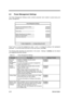 Page 482-10Service Guide
2.5  Power Management Settings
The Power Management Settings screen contains parameter items related to power-saving and
power management.
Power Management Settings
Heuristic Power Management Mode  --------   [Enabled]
Display Always On ---------------------------------   [Disabled]
Hotkey Beep  -----------------------------------------   [Enabled]
Modem Ring Resume On Indicator ----------   [Enabled]
Battery-low Warning Beep ----------------------   [Enabled]
Sleep Upon Battery-low...