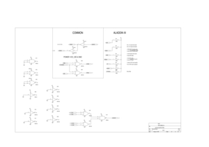 Page 241Date: February 12, 1997Sheet   24of   25
SizeDocument NumberREV
A396149SC
Title
370P/J (H/W JUMPER SETTING)TAIPEI TAIWAN R.O.C ACER
ALADDIN III
PULL L: 5V suspend mode enable.
PULL H: 5V suspend mode disable.
L: DMA DACK[7:5,3:0] polling enable.
H: DMA DACK[7:5,3:0] polling disable.*** If L, add ALDN3 P.21 MUX!   12
R171
10KR3
    12
R43
10KR3
 
XDIR
SPLED
+5V
4
4
COMMON
 3  41
4
7
U41B
SSHCT04
  1
  21
4
7
U41A
SSHCT04
 
$CPURSTPCIRST#
RSTDRV
+5V
+5V
4 3,10,14,17,21,22
11,13,15
+5V
  9
 10
 8 1
4
7...