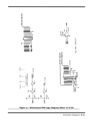 Page 133                                                                        Schematic Diagrams  A-11
Figure A-1  Motherboard PWB Logic Diagrams (Sheet 10 of 23) 