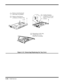 Page 1206-22   Field Service 
Figure 6-15  Removing/Replacing the Top Cover
3Unplug Speaker 
Connector CN19 an
remove screws at fo
corners
1
2Remove keyboard and
Heat Sink Assemblies
Remove four Screws
at Bottom of Main Unit
4Beginning at left side, 
unsnap top cover
from base assembly 