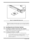 Page 33                                                                                                                         Installation  2-5  
 
Figure 2-2  Installing PCMCIA Option Cards
Note: When installing a Zoomed Video option card, the card must be installed in 
the lower card slot (slot 0 or A). Other option cards can be installed in either card 
slot.
2.4  Installing External Notebook Options
2.4.1 Installing the Mobile Productivity Base (Option)
If using the Mobile Productivity Base option,...