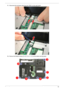 Page 89Chapter 379
11 .Disconnect the touchpad cable from the TPAD1 on the main board. 
12.Remove the thirteen screws (2 x B, 10 x A, 1 x F) on the bottom and top panel.    