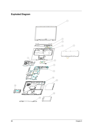 Page 9588Chapter 6
Exploded Diagram
1
3
2
4
5
6
7
8
9
10
11
12
13
14 