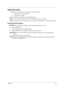 Page 46Chapter 239
BIOS Flash Utility
The BIOS flash memory update is required for the following conditions:
!New versions of system programs
!New features or options
Use the AFlash utility to update the system BIOS flash ROM.
NOTE: 
Do not install memory-related drivers (XMS, EMS, DPMI) when you use AFlash.
NOTE: 
This program contains a readme.txt file.  This readme.txt file will introduce on how to use AFlash utility.
Executing Flash Program
IMPORTANT:
If this diskette is not bootable, do the following...