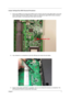 Page 15Chapter 17
Jumper Settings/Clear BIOS Password Procedures
1.Remove the DIMM cover and the lower DDR2 memory module, then find out the G96 position on the main 
board. Please just the lower DDR2 memory module, you will need the upper DDR2 memory module to 
boot up the system. (You should tear off the mylar to see G96).
2.Use a tweezers or a screwdriver to short the G96 pad and remain the short status.
3.Power on the system until POST is completed. Then you can release the tweezers or screwdriver. The...