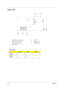 Page 10399Chapter 5
Bottom View
1 Wireless LAN Card Connector 5 FIR Port
2 Modem Board Connector 6 DIMM Socket 1
3 Modem Cable Connector 7 DIMM Socket 2
4 IEEE 1394 Port 8
SW Settings
SW1-8SW2-7SW3-6
Chkpw
EnableON X
Bootblock 
EnableXON 