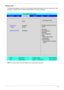 Page 55Chapter 247
Advanced
The Main screen displays a summary of your computer hardware information, and also includes basic setup 
parameters. It allows the user to specify standard IBM PC AT system parameters.
NOTE: The screen above is for your reference only. Actual values may differ.
PhoenixBIOS Setup Utility
Information MainAdvancedSecurity Boot Exit
Item Specific HelpSerial port :
Configure serial port A using
options:
[Disabled]
No configuration
[Enabled]
User configuration
[Auto]
BIOS or OS chooses...