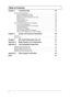 Page 6VI
Table of Contents
Chapter 4 Troubleshooting 53
System Check Procedures  . . . . . . . . . . . . . . . . . . . . . . . . . . . . . . . . . . . . . . . . . 54
External Diskette Drive Check   . . . . . . . . . . . . . . . . . . . . . . . . . . . . . . . . . .54
External CD-ROM Drive Check   . . . . . . . . . . . . . . . . . . . . . . . . . . . . . . . . .54
Keyboard or Auxiliary Input Device Check  . . . . . . . . . . . . . . . . . . . . . . . . . 54
Memory Check   . . . . . . . . . . . . . . . . . . . ....