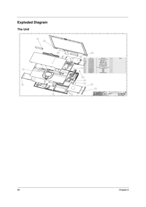 Page 9184Chapter 6
Exploded Diagram
The Unit 