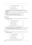 Page 45Chapter 236
2.Type a password in the “Enter New Password” field. The password length can not exceeds 8 
alphanumeric characters (A-Z, a-z, 0-9, not case sensitive). Retype the password in the “Confirm New 
Password” field.
IMPORTANT:Be very careful when typing your password because the characters do not appear on the screen.
3.Press e.
                After setting the password, the computer sets the User Password parameter to “Set”.
4.If desired, you can opt to enable the Password on boot parameter....