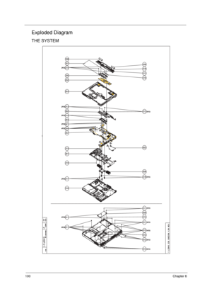 Page 108100Chapter 6
Exploded Diagram
THE SYSTEM 