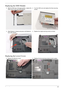 Page 131Chapter 3121
Replacing the ODD Module 
Replacing the Lower Covers
1.With the ODD tray in the eject position, replace the 
ODD cover on the new ODD Module.2. Turn the ODD over and replace the three securing 
screws.
3. Slide Module in chassis and press until Module is 
flush with chassis.4. Replace the single securing screw as shown.
1.Replace the Memory Cover. 2. Replace the two securing screws to lock in place. 