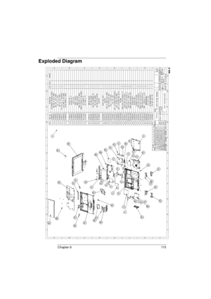 Page 123Chapter 6 115
Exploded Diagram 