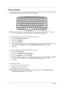 Page 2618Chapter 1
The Euro Symbol
If your keyboard layout is set to United States-International or United Kingdom or if you have a keyboard with a 
European layout, you can type the Euro symbol on your keyboard.
NOTE:  For US keyboard users: The keyboard layout is set when you first set up Windows. For the Euro 
symbol to work, the keyboard layout has to be set to United States-International. 
To verify the keyboard type in Windows 2000, follow the steps below:
1.Click on Start, Settings, Control Panel....