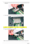 Page 7064Chapter 3
4.Remove the Gray antenna that is taped to the WLAN board and move the antenna cables away from the 
WLAN board.
5.Remove the two screws (B) on the WLAN board to release the WLAN board.   
6.Detach the WLAN board from the WLAN socket. 
NOTE:  When attaching the antenna back to the WLAN board, make sure the cable are arranged properly. 
StepSize (Quantity)ColorTo r q u e
1~2 M2 x L4 (2) Silver 1.6 kgf-cm 