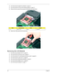 Page 8676Chapter 3
3.See “Removing the Heatsink Fan Module” on page 72.
4.See “Removing the CPU and VGA Heatsink Module” on page 73.
5.Remove the two screws (B) securing the VGA board to the main board. 
6.Remove the VGA board from the main board.
Removing the LCD Module
1.See “Removing the Battery Pack” on page 56.
2.See “Removing the SD dummy card” on page 57.
3.See “Removing the PC and ExpressCard dummy cards” on page 58.
4.See “Removing the Lower Cover” on page 59.
5.See “Removing the WLAN Board Modules” on...