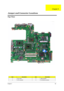 Page 91Chapter 584
Top View
ItemDescriptionItemDescription
1 DC-in Jack 2 USB connector
3 CRT connector 4 RJ11&RJ45 connector
Jumper and Connector Locations
Chapter 5 