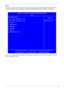 Page 67Chapter 257
Boot
This menu allows the user to decide the order of boot devices to load the operating system. Bootable devices 
includes the diskette drive in module bay, the onboard hard disk drive and the CD-ROM in module bay.
Use µ or ¶ to select a device, then press  to move it up the List, or  to move it down the list. Press 
 to escape the menu
KLIJ
 :Move  Enter: Select   +/-/PU/PD :Value  F10: Save and Exit ESC:Exit
F1: General Help    F5: Previous Values     F7: Optimized Defaults   8: USB CD/DVD...