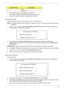 Page 61
Chapter 251
qThe maximum cycles to retry password is limited to 3.
qUser cannot change/remove password during resuming from S4.
qFinger print: support 10 fingers - Upack/Authentec modules.
Setting a Password
Perform the following steps to set the supervisor, user, or HDD password.
NOTE:The following example uses the Supervisor Password screens. The User and HDD Password screens 
are identical.
1. Use the  µ and  ¶ keys to highlight the  Set Supervisor Password  parameter and press the Enter key. 
The...