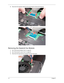 Page 8474Chapter 3
5.Disconnect the keyboard cable from the main board to remove the keyboard.   
Removing the Heatsink Fan Module
1.See “Removing the Battery Pack” on page 56.
2.See “Removing the Lower Cover” on page 60.
3.Disconnect the heat sink fan connector from the main board.  