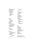 Page 139Index 131
Hard Disk 0 Submenu 44
Hard Disk Drive
Disassembly 59
Hard disk drives 21
Hibernation mode 29
conditions 29
entering 29
hot key 8
resuming from 29
utility 32
Hot Keys 8
I
I/O Ports 10
I/O ports
bottom ports 13
rear ports 10
right ports 12
indicator lights 4
Indicators 4
Information Viewer 34
infrared
turning on and off 47
Intermittent Problems 95
Internal microphone 20
Internal speaker 20
J
Jumpers 103
Bottom View 104
Top View 103
K
Keyboard 5, 21
Keyboard controller 21
Removing the keyboard...