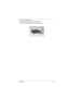 Page 69Chapter 3 61
2.  Pull out the battery pack.
3.  Reinsert the battery pack by sliding it back in.
4.  Slide the battery compartment cover into its place.
720.book  Page 61  Saturday, March 6, 1999  10:00 AM 