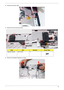 Page 87Chapter 377
3.Disconnect the Mic cable.
4.Remove the five securing screws.
5.Remove the Speaker Modules as shown.
StepSizeQuantityScrew Type
Speaker Module M2*L6 (NL) 5 