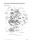 Page 173Chapter 6: FRU (Field-Replaceable Unit) list163
Travelmate 7730/7730G exploded diagram
Notebook chassis
Middle Cover
KB Plate
Upper Case Assy
Switch Board
Thermal Module
Screw
Battery
RAM Cover
HDD Cover
Hard Disk Drive
Base ODD CapHDD ConnectorLower Case Assy Optical 
BracketOptical 
DriveCard Reader 
Dummy CardBluetooth 
Module NewCard 
Dummy Card NewCard Board Bluetooth Cable NewCard Cable Touchpad BoardModem Screw Keyboard
Switch Board
Bracket
Main Board
PCMCIA
Dummy Card
Screw
Screw
HDD Cover HDD...