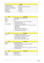 Page 4838Chapter 1
Seek power (typical) 2.20 watts
Read/write power (typical) Read: 1.90 watts; Write: 2.30 watts
Idle mode, lower power (typical) 0.80 watts
Standby mode 0.28 watts
Sleep mode 0.28 watts
Voltage tolerance +5.0V +/- 5%
ItemDescription
Chip ICS954310BGLF or pin compatible device
Package 64-pin TSSOP
Power 3.3V
Feature •  Spread spectrum function support, for reducing EMI
•  SM bus interface support
Clock synthesizer •  133/166 MHz for CPU and GMCH
•  100 MHz clock buffer for GMCH, ICH7M, PCI-E...