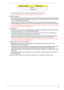 Page 63Chapter 253
•The users can not change or remove password during resuming from S4.
•The max. number of times to retry the password is limited to three.
•Supervisor Password: 
•Supervisor Password controls the access of the whole BIOS Setup Utility. If the Supervisor Password 
is set, the system will pop up the password dialog box to ask for the password when the users press 
 for entering BIOS Setup Utility. 
•If the Supervisor Password is set and Password on boot is enabled, the system will pop up the...