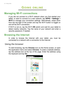 Page 2222 - Going online
GOING ONLINE
Managing Wi-Fi connections
If you did not connect to a Wi-Fi network when you first started your 
tablet, or want to connect to a new network, tap APPS > Settings > 
Wi-Fi to manage your connection settings. Alternatively, swipe down 
from the top-right of the screen and tap the Wi-Fi button to toggle on 
and off the Wi-Fi connection.
If Wi-Fi is not on, tap the Wi-Fi ON switch and wait for your tablet to 
detect nearby networks. Tap the name of your network and enter a...