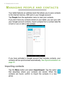 Page 3030 - Managing people and contacts
MANAGING PEOPLE AND CONTACTS
Your tablet features an address book that allows you to save contacts 
to the internal memory, SIM card or your Google account.
Tap People from the application menu to view your contacts.
If you don’t have any contacts stored on your tablet, you can sync with 
your Google account contacts, import contacts from a contact data file 
(vCard or csv) or add a new contact. 
If you have activated a Google account that includes contacts, your...