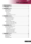 Page 11... English
Table of Contents
Table of Contents....................................................................................... 1
Usage Notice.............................................................................................. 2
Precautions......................................................................................................... 2
Introduction................................................................................................ 4
Product...