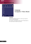 Page 1818English ...
Language
(Computer / Video Mode)
Language
Choose the multilingual OSD menu . Use the   or  key to
select your prefered language.
Press “Menu” on the Remote Control or press “Menu/Enter”on
the Control Panel to finalize the selection.
User Controls     