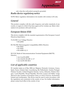 Page 55
53... English

Appendices

  only when the wall socket is properly grounded. 
Radio device regulatory notice 
NOTE: Below regulatory information is for models with wireless LAN only. 
General 
This  product  complies  with  the  radio  frequency  and  safety  standards  of  any 
country or region in which it has been approved for wireless use. Below infor
-
mation is for products with such devices. 
European Union (EU) 
This device complies with the essential requirements of the European Council...