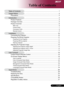 Page 3
... English

Table of Contents
Table of Contents ........................................................................\
.................1
Usage Notice  ........................................................................\
........................2
Precautions........................................................................\
...................................2
Introduction........................................................................\
...........................4
Product...