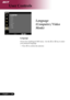 Page 30
English ...

User Controls
Language
(Computer / Video 
Mode)
Language
Choose	the	multilingual	OSD	menu	.	Use	the		or		key	to	select	
your	preferred	language.	
	Press		to	confirm	the	selection 