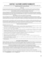 Page 2323
MAYTAG® LAUNDRY LIMITED WARRANTY
This Maytag Limited Warranty supersedes and replaces the limited warranty printed in the Use and Care Guide for products sold 
within the United States  of America and Canada.
FIRST YEAR
For one year from the date of purchase, when this major applia nce is operated and maintained according to instructions attached  to or 
furnished with the product, Maytag brand of  Whirlpool Corporation or Whirlpool Canada  LP (hereafter “Maytag”) will pay for fact ory 
specified...