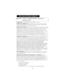 Page 3027
WARRANTOR:UNIDEN AMERICA CORPORATION (“Uniden”)
ELEMENTS OF WARRANTY: Uniden warrants, for one year, to the original retail
owner, this Uniden Product to be free from defects in materials and craftsmanship
with only the limitations or exclusions set out below.
WARRANTY DURATION:This warranty to the original user shall terminate and be of
no further effect 12 months after the date of original retail sale. The warranty is invalid
if the Product is (A) damaged or not maintained as reasonable or...