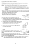 Page 22Applying Power for Vehicle Installation
You can power your scanner using either the supplied DC power cord or your vehicle’s
cigarette lighter socket using DC cigarette lighter power cord.
Caution: You must use a power source that supplies 13.8 V DC and delivers at least 
700 mA. Your standard 12 V car battery should be sufficient. The cord
connector’s center tip must be set to positive and its plug must fit the scanner’s
DC 13.8 Vjack. The supplied DC power cord meets these specifications. Using a
power...