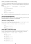 Page 34Setting Subaudible Tones for Searching
You can set the scanner to only stop on transmissions that either have no subaudible tone
or include a specified CTCSS or DCS tone during searches. This setting affects all search
ranges. For this feature to work, you need to turn on the Tone Mode (see “Setting Squelch
Mode”).
1:SERVICE  OPTION →:CHAIN  SEARCH →5:TONE  DATA
1:CTCSS
Lets you set the CTCSS tone.
2:DCS
Lets you set the DCS.
3:OFF
Does not use subaudible tones.
Note:If, instead of pressing Eto select a...