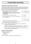 Page 2521
Private Bank Scanning
Programming Frequencies into Channels
Before the scanner begins Private Bank scanning, you must program a frequency into at
least one channel. Program frequencies you purchased from your dealer, from various free
and FCC-based sources on the internet, or from the Frequency guide included in BCT8
package. You will need to program each frequency into the
scanner’s channels in order to hear these frequencies.
1.  While Private Bank scanning is activated, press
HOLD/RESUMEand enter...