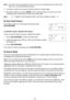 Page 38Note: One Scan List must always be active. If you try and deactivate all the Scan Lists,
Scan List 1 will automatically be active.
3. To restore a Scan List to active scanning, press its number again.
Remember! When you press TRUNKin the Trunking mode, you can be out of the
Trunking mode and enter into Private Scan Hold mode.
Note:•appears on the display during Trunk Scan instead of simply  .
ID Scan Hold Feature
If you want to stop on a ID during ID scanning, press
HOLD/RESUME.
To directly access a...