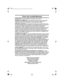 Page 131Three Year Limited Warranty
WARRANTOR: UNIDEN AMERICA CORPORATION (“Uniden”)
ELEMENTS OF WARRANTY: Uniden warrants, for three years, to the original 
retail owner, this Uniden Product to be free from defects in materials and 
craftsmanship with only the limitations or exclusions set out below.
WARRANTY DURATION: This warranty to the original user shall terminate and 
be of no further effect 36 months after the date of original retail sale. The warranty 
is invalid if the Product is (A) damaged or not...