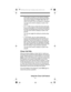 Page 7474
Using the Close Call Feature
If this option is turned on, the scanner overrides 
the current channel and goes to the Close Call hit. 
The scanner displays CC Found! Press Any Key. 
When you press a key, the frequency is displayed.
Turn the scroll control to display an option, then 
press E.
•Set CC Mode: Lets you select the Close Call mode.  
If you turn this option on, the scanner sets itself to 
its Close Call settings about once every 2 seconds. 
Turn the scroll control to display an option, then...