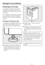 Page 48Équilibrage du lave-linge
Les profilés dadaptation permettent
dadapter la hauteur du panneau de
commande de la machine à la hauteur
des tiroirs.
Une installation inappropriée augmente
la consommation deau et dénergie.
Par ailleurs, le lave-linge risquerait de
bouger.
Dévissage et blocage des pieds
Léquilibrage de lappareil seffectue au
moyen des quatre pieds à visser. La
machine quitte lusine pieds vissés à
fond.
^
Desserrez le contre-écrou2dans le
sens des aiguilles dune montre au
moyen de la clé à...