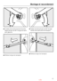 Page 47À l’aide de la clé à fourche fournie,
faites pivoter de 90° la tige de trans
-
port gauche.

Retirez la tige de transport.Faites ensuite pivoter de 90° la tige
droite de la sécurité de transport.

Retirez la tige de transport.
Montage et raccordement
47 Downloaded from www.vandenborre.be 