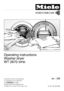 Page 1Operating instructions
Washer-dryer
WT 2670
WPM
To avoid the risk of accidents
or damage to the machine
it isessentialto read
these instructions before it is
installed and used for the first time.M.-Nr. 06 533 680en-GB
 