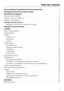 Page 3Votre contribution à la protection de notre environnement....................2
Consignes de sécurité et mises en garde..............................6
Description de l'appareil...........................................11
Panneau de commande............................................11
Fonctionnement de l'afficheur........................................12
Utilisation de l'appareil.............................................12
Première mise en...