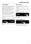 Page 27Anti-clumping
The anti-clumping feature ensures that
crushed ice or ice cubes do not freeze
together. A noise will be heard
periodically to indicate that the feature
is working. If the sound disturbs you,
the feature can be turned off.
Note: Disabling the anti-clumping
feature can result in the formation of
ice clumps in the dispenser.
This feature is turned on by factory
default.
To turn the anti-clumping feature off:
^Touch the cubes button until it turns
white.
Button sound
If you prefer the buttons...